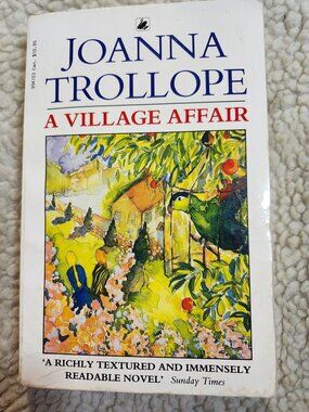 Joanna Trollope A Village Affair Paperback Black Swan 1990 Vintage Novel UK